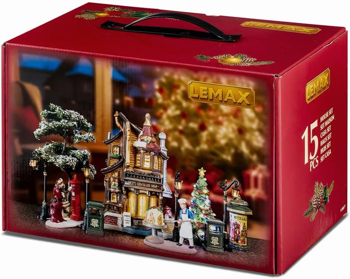 Lemax Lucy's Chocolate Shop Set