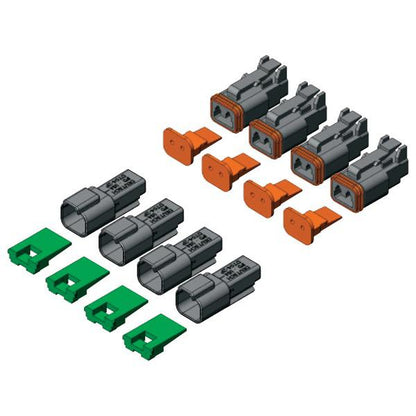 LENCO Deutsch Plug Electrical Repair Kit (16 Pieces) (Includes plugs, receptacles & wedges)