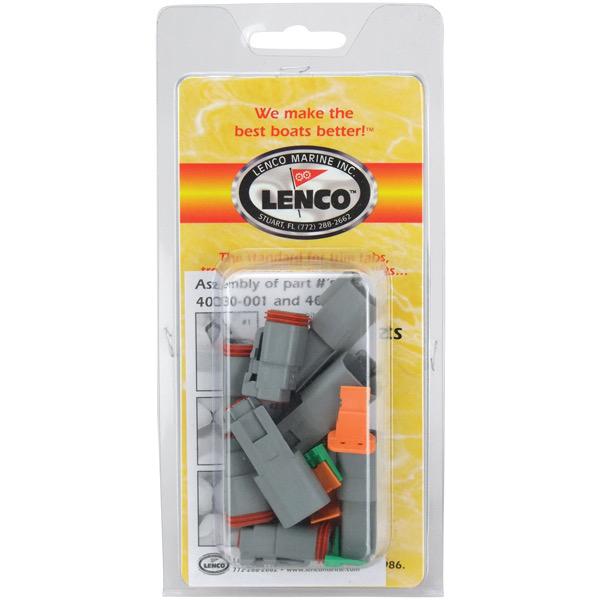 LENCO Deutsch Plug Electrical Repair Kit (16 Pieces) (Includes plugs, receptacles & wedges)