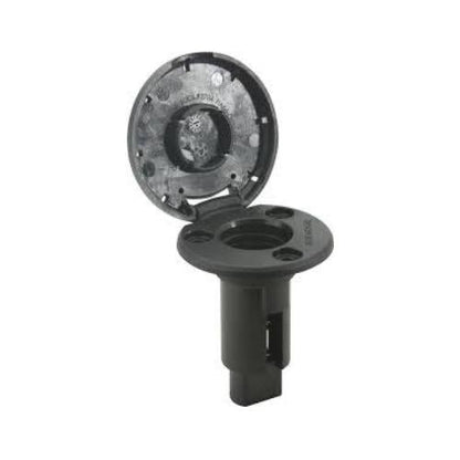 Light Base Black Round 2 Pin - To suit : 121302 & 121310