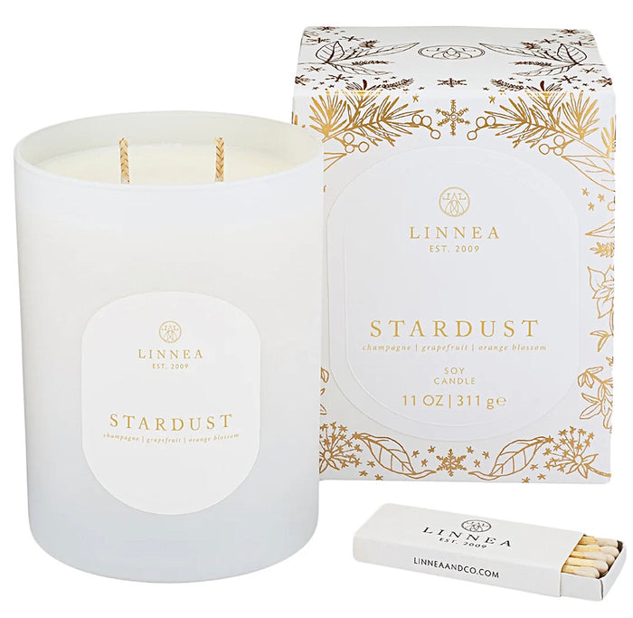 Linnea 2-Wick Stardust Soy Candle