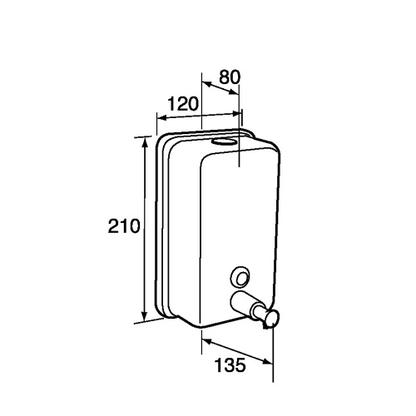 Liquid Soap Dispenser S/S
