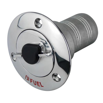 Lockable Stainless Steel Fuel Deck Filler - Bosuns Boat