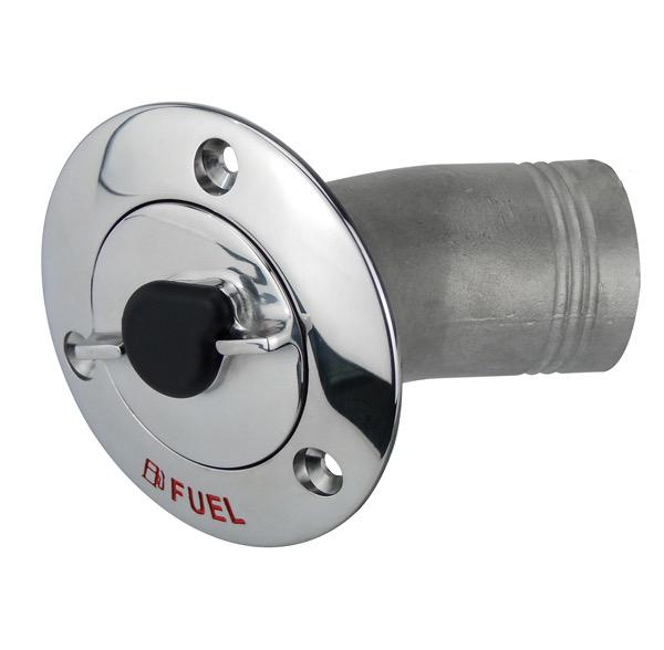Lockable Stainless Steel Fuel Deck Filler - Bosuns Boat