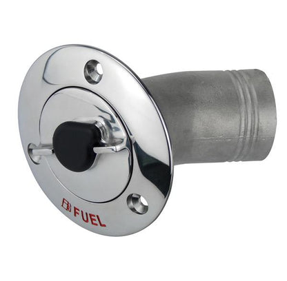 Lockable Stainless Steel Fuel Deck Filler - Bosuns Boat