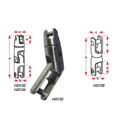 Marine Town Anchor Connector Swivel - Stainless Steel