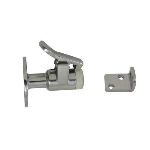 Marine Town Door Stop Catch - Cast Stainless Steel