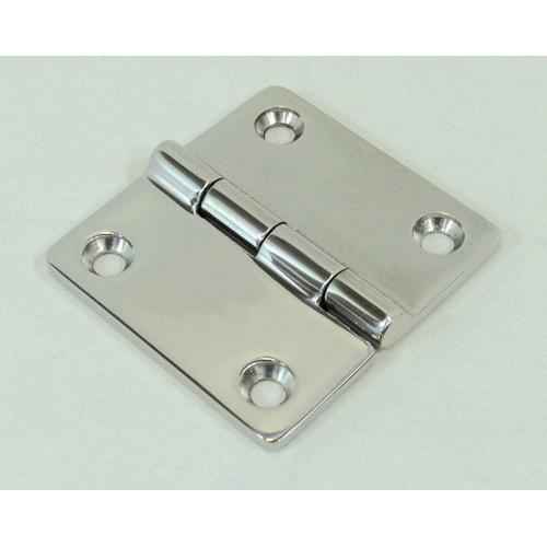 Marine Town Hinges S/S - Length Flat: 52mm - Width: 50mm - Split: 26/26mm