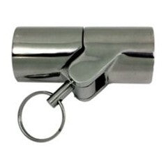 Marine Town Tube Hinge - Cast Stainless Steel - W/ Lock Pin - Tube Dia: 7/8" - 22mm