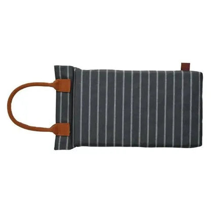 Memory Foam Navy Garden Kneeler - Little Flower Soap Co