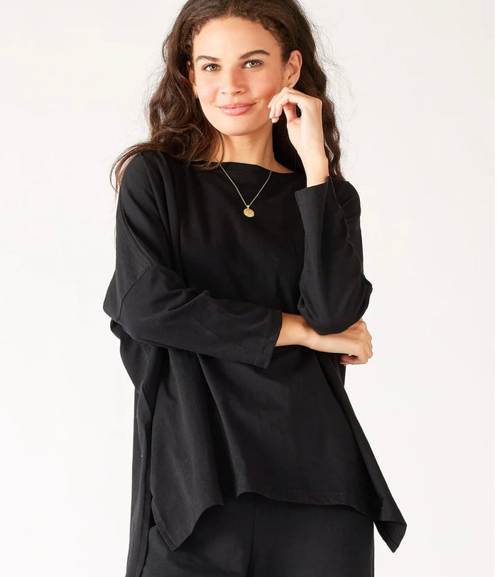 MerSea Catalina Slub Tee, Black