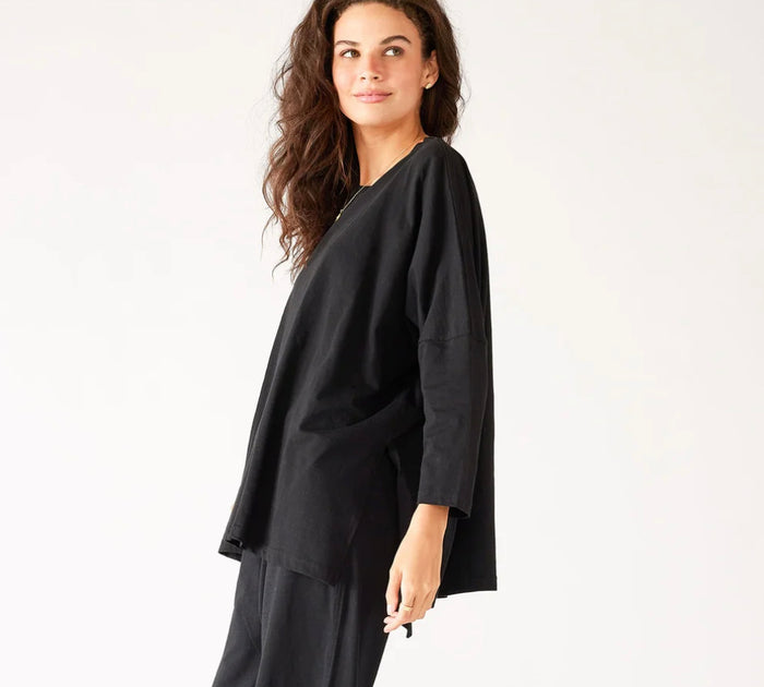 MerSea Catalina Slub Tee, Black