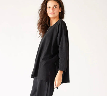 MerSea Catalina Slub Tee, Black