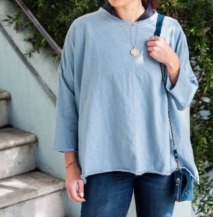 MerSea Catalina Slub Tee, Olive Green