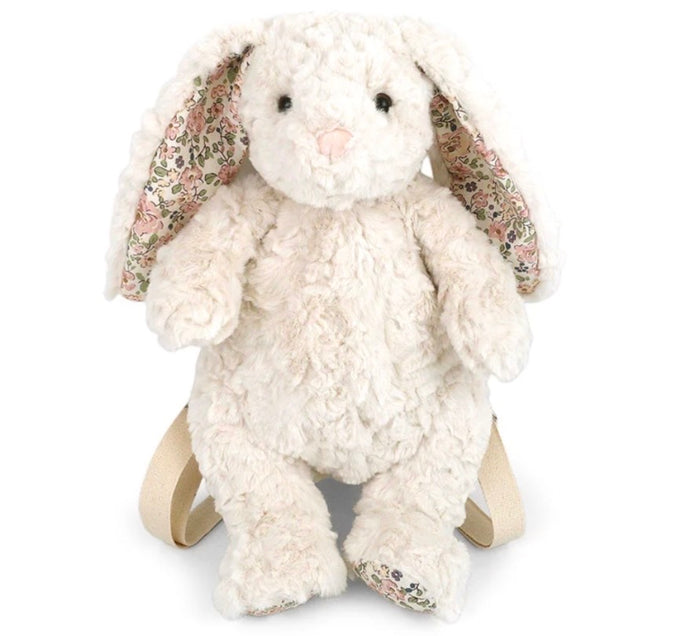 Mon Ami Plush Faith Bunny Backpack