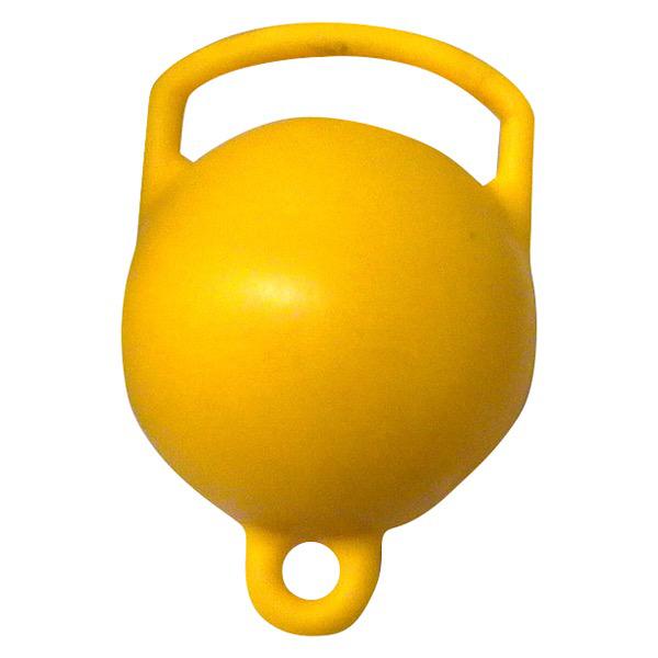 Mooring & Marker Buoy - Hollow with Eye/Handle - Yellow - 200mm - Bosuns Boat