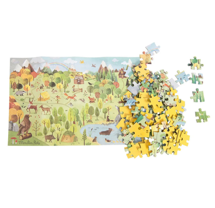 Moulin Roty Kids Nature Explorer Puzzles (3 Styles)
