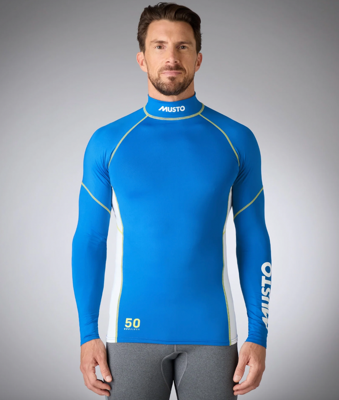 MUSTO MEN'S CHAMPIONSHIP LONG-SLEEVE RASH GUARD - 82091