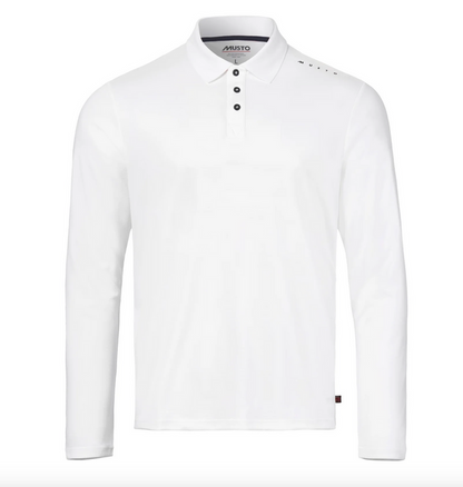 MUSTO MEN'S EVO CREW SUNBLOCK LONG-SLEEVE POLO - 82430 - Bosuns Boat