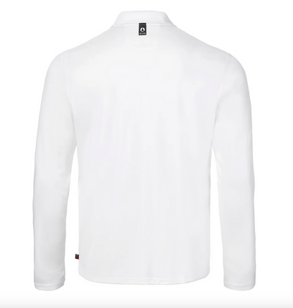 MUSTO MEN'S EVO CREW SUNBLOCK LONG-SLEEVE POLO - 82430 - Bosuns Boat