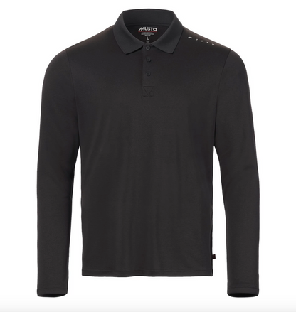 MUSTO MEN'S EVO CREW SUNBLOCK LONG-SLEEVE POLO - 82430 - Bosuns Boat