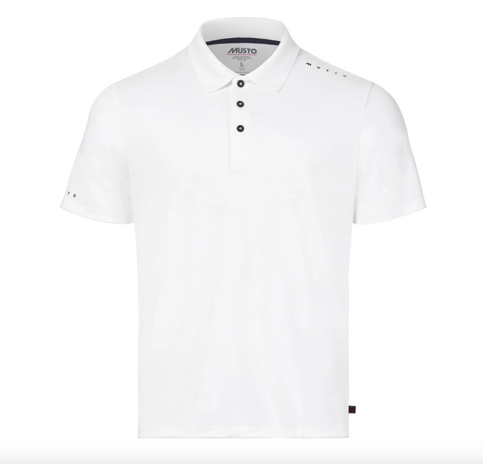 MUSTO MEN'S EVO CREW SUNBLOCK SHORT-SLEEVE POLO - 82434 - Bosuns Boat