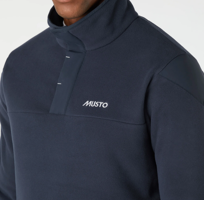 MUSTO MEN'S EVO POLARTEC® 200 PULLOVER FLEECE (NAVY) - 82599 - Bosuns Boat