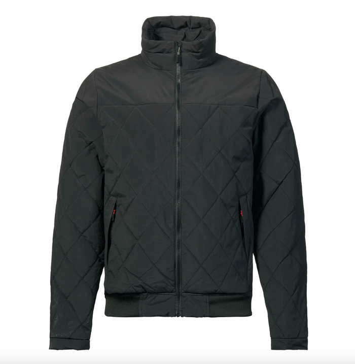 MUSTO MEN'S SNUG DIAMOND QUILTED JACKET (BLACK) - 82522 - Bosuns Boat