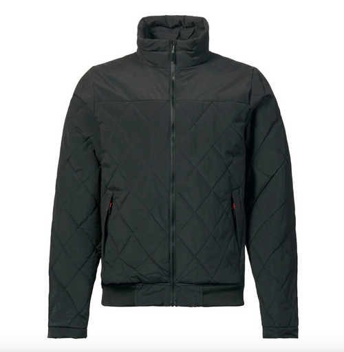 MUSTO MEN'S SNUG DIAMOND QUILTED JACKET (BLACK) - 82522 - Bosuns Boat