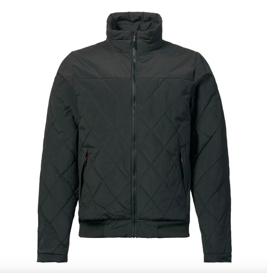MUSTO MEN'S SNUG DIAMOND QUILTED JACKET (BLACK) - 82522 - Bosuns Boat