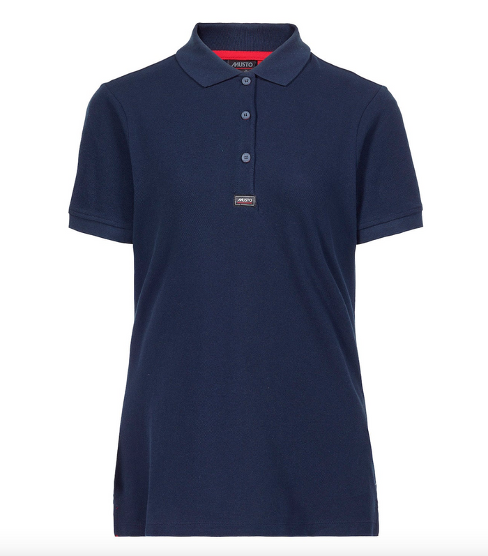 MUSTO WOMEN'S ESSENTIAL PIQUE POLO SHIRT - 82168 - Bosuns Boat