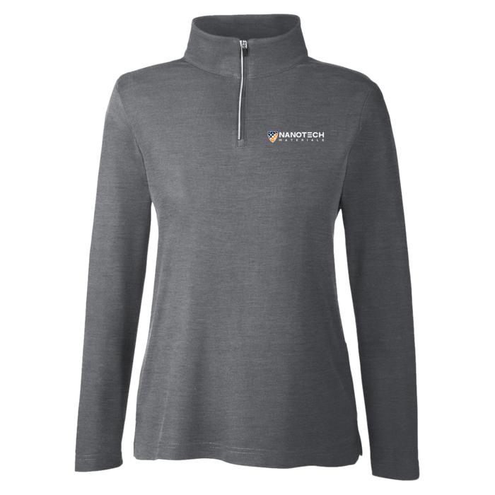 NANOTech - Ladies' 1/4 Zip / Carbon Heather / S