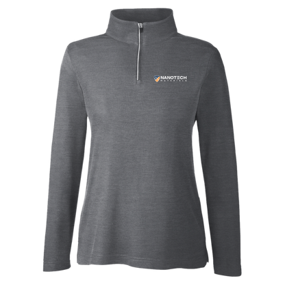 NANOTech - Ladies' 1/4 Zip / Carbon Heather / S