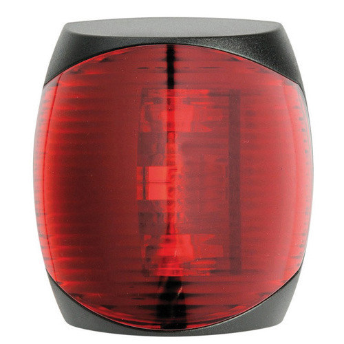 Navigation Light  LED Side Mount - Black - Port