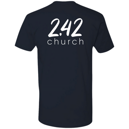 NEW 2.42 Church Shirts - White Logo