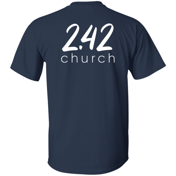 NEW 2.42 Church Shirts - White Logo