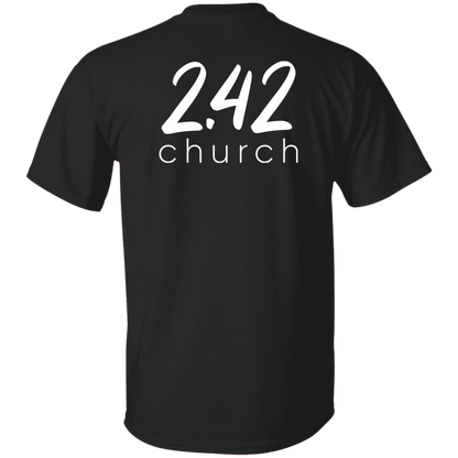NEW 2.42 Church Shirts - White Logo