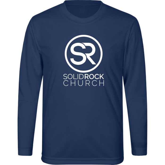 YOUTH Premium LS Shirt - SRC / Dark Navy / YS