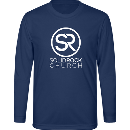 YOUTH Premium LS Shirt - SRC / Dark Navy / YS