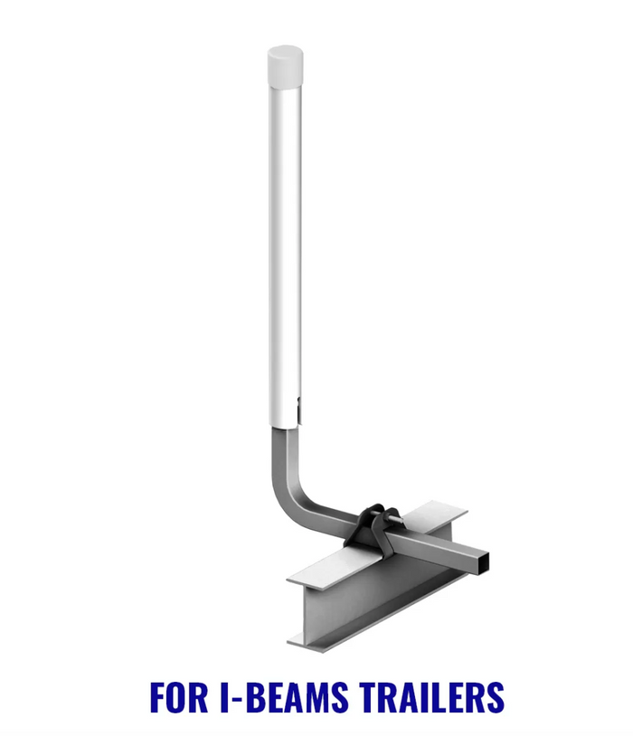 Oceansouth Boat Trailer Guide Poles (I-BEAM Mount Trailer Frames) Pair