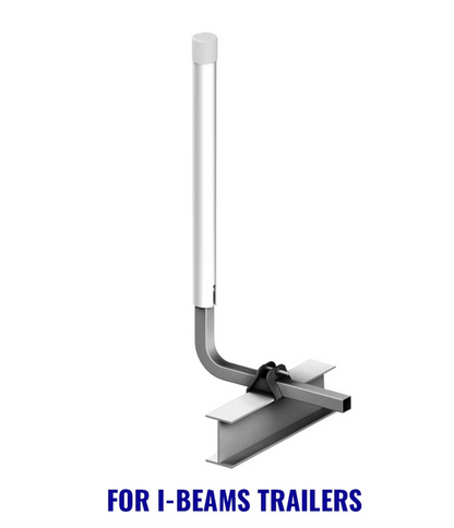 Oceansouth Boat Trailer Guide Poles (I-BEAM Mount Trailer Frames) Pair