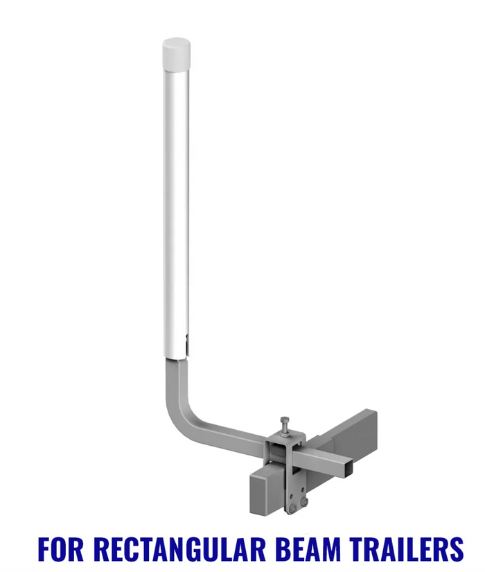 Oceansouth Boat Trailer Guide Poles (Rectaungular Beam Mount Trailers) Pair