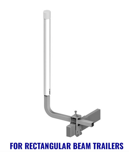 Oceansouth Boat Trailer Guide Poles (Rectaungular Beam Mount Trailers) Pair