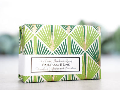 Patchouli Lime - Handmade Bar Soap - Little Flower Soap Co
