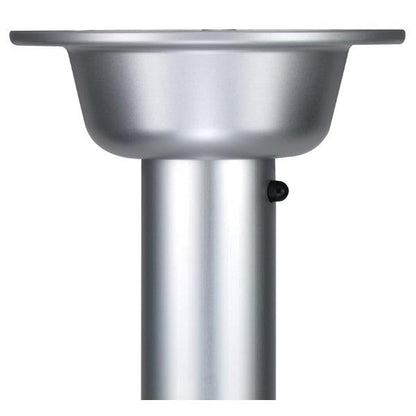 Pedestal and Base (From Deck Level) - Height: 760mm - Base Dia: 177mm / 7"