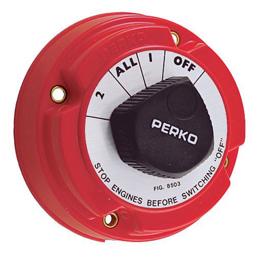 Perko Battery Switch - Alternator Field Disconnect