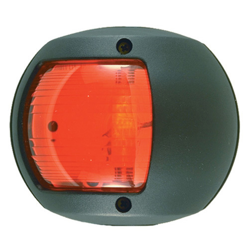 Perko Navigation Light - Side Mount - Black - Port