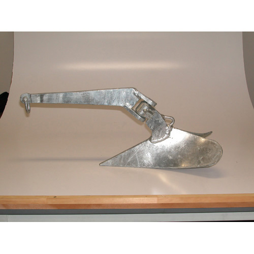 Plough Anchor - Galvanised - Bosuns Boat