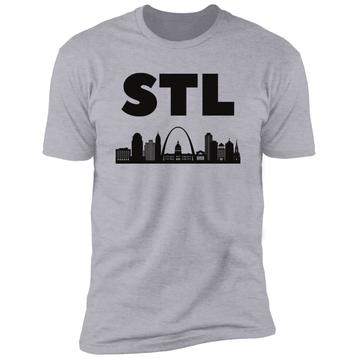 Premium Soft Cotton T-Shirt  - STL Skyline