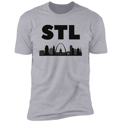 Premium Soft Cotton T-Shirt  - STL Skyline